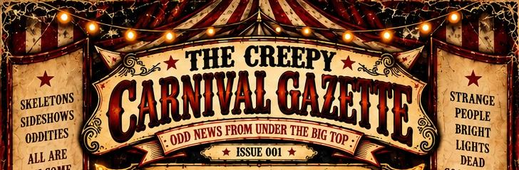 The Creepy Carnival Gazette — Odd News from Under the Big Top, Issue 001